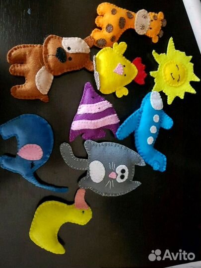 Алфавит из фетра