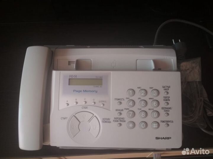 Телефон факс Sharp FO-51 новый