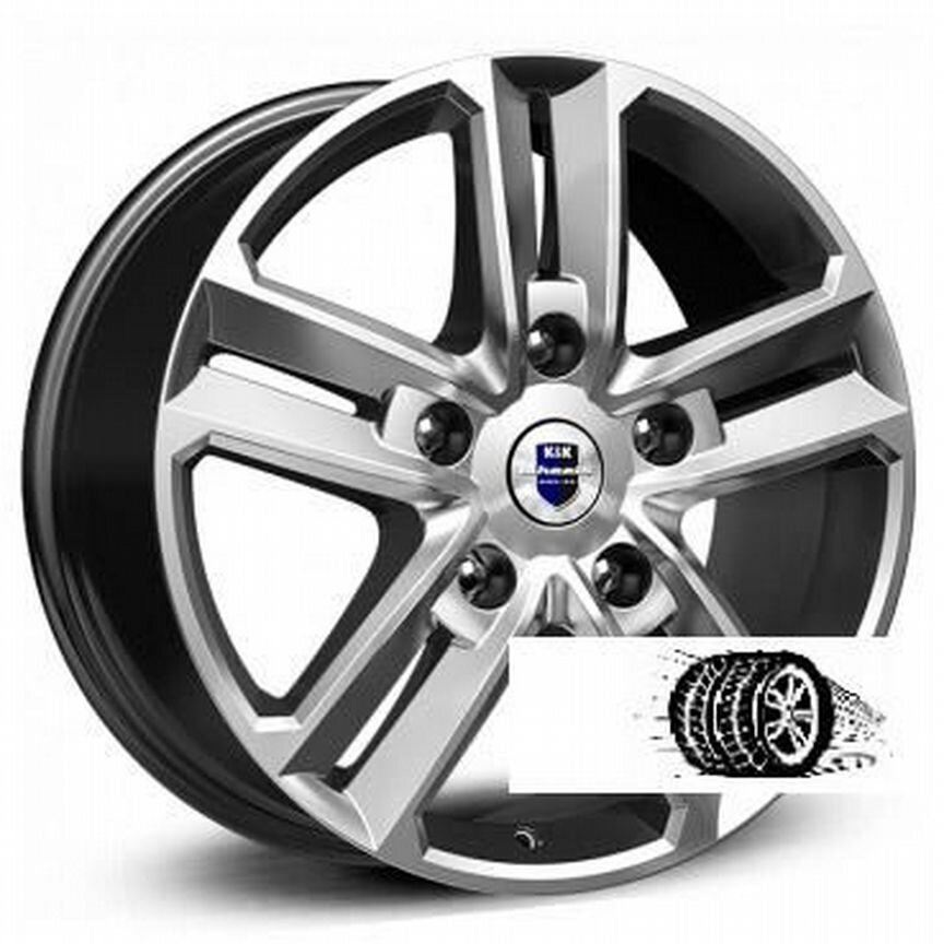 Литые диски K&K 8×R18 5×114.3