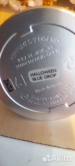 Оригинал.J. Del Pozo Halloween Blue Drop.47мл.Жен