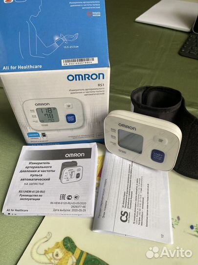 Тономер Omron RS1