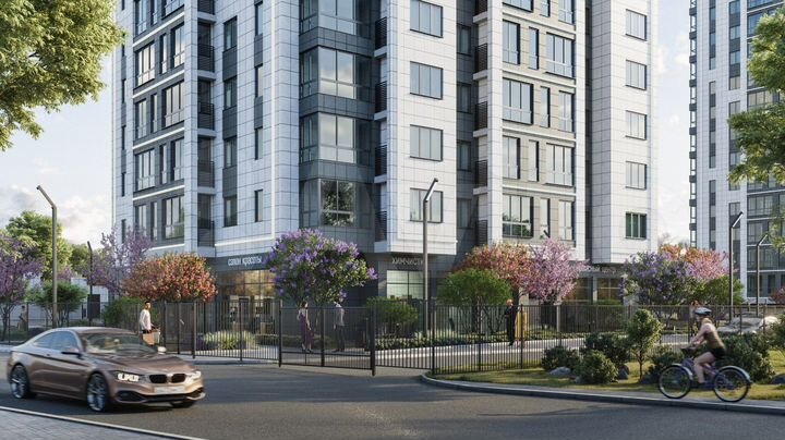 1-к. квартира, 41,3 м², 1/16 эт.