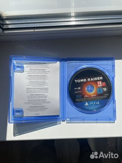 Shadow of the tomb raider (PS4, диск)