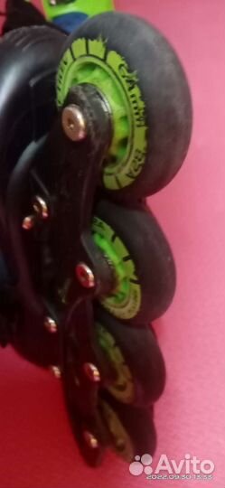 Коньки детские раздвижные 29-32р