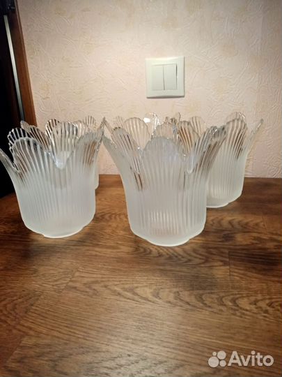 Хрустальные плафоны для люстры СССР