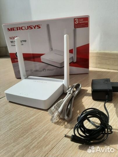 Wifi роутер mercusys n300