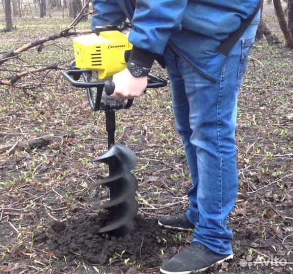 Аренда мотобура/бензобура/ямобура/бурение лунок