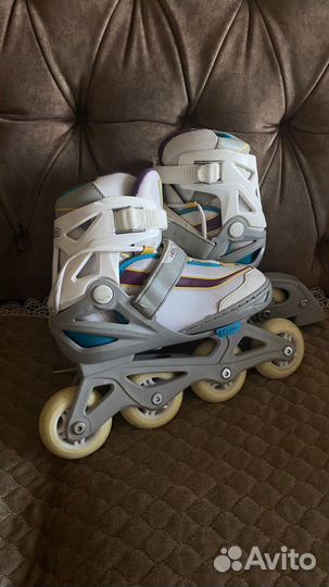 Детские ролики с защитой