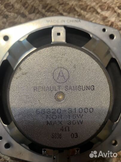 Колонки Nissan Almera Classic