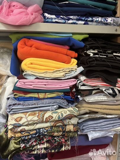 Отрез ткани вискоза