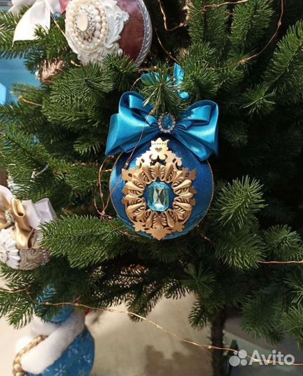Ёлочные игрушки ручной работы