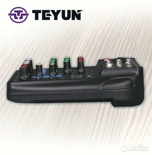 Микшерный пульт с bluetooth и mp3 плеером