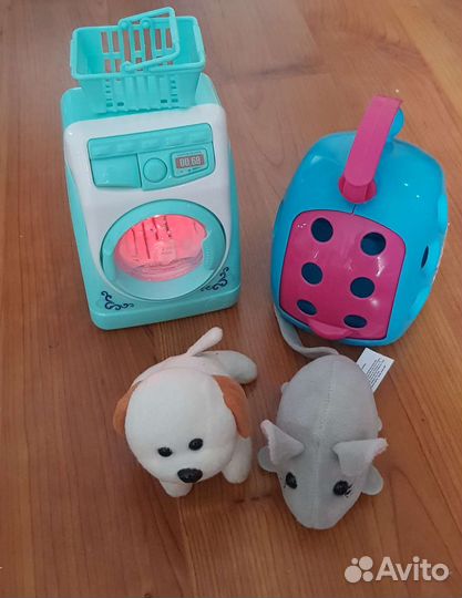 Коляска, пупс