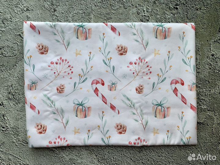 Новогодний сатин от Папа Страус