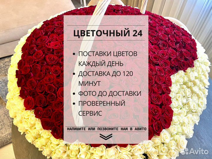 Розы с крупным бутоном