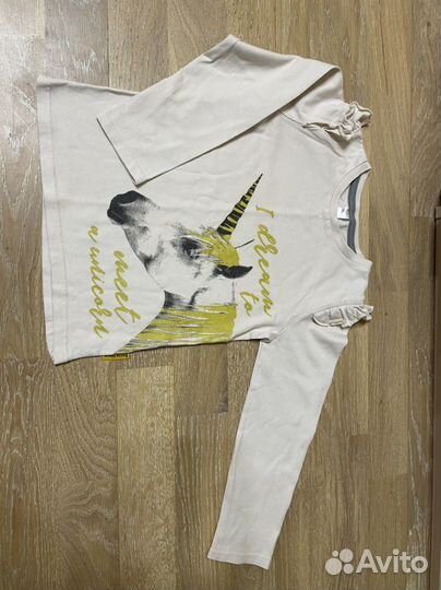 Пакет вещей на девочку 116р