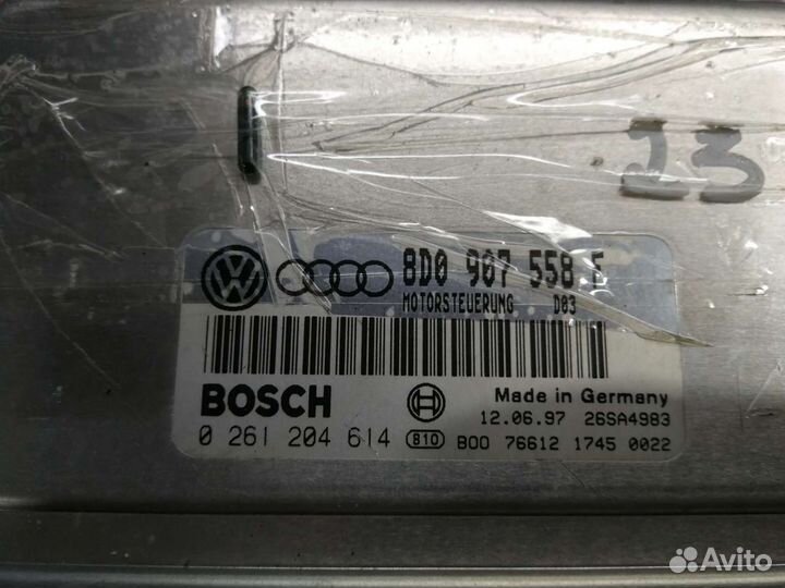 Эбу Volkswagen passat b5 1.8 ADR