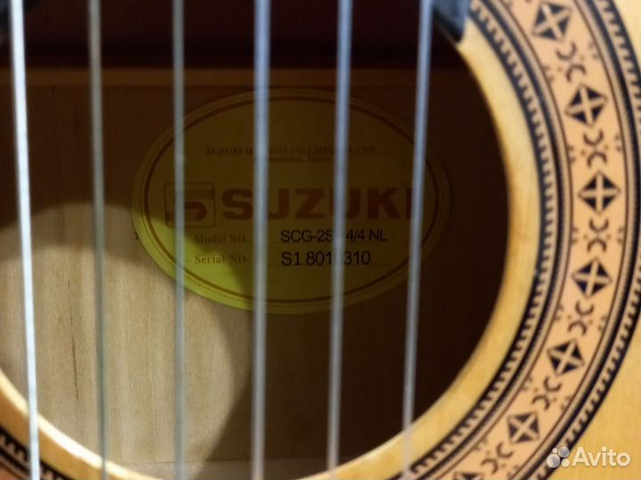 Гитара акустическая сузуки Япония