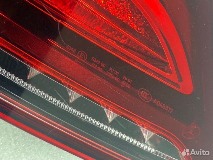 Фонарь задний левый Mercedes -Benz W222 2017-2021