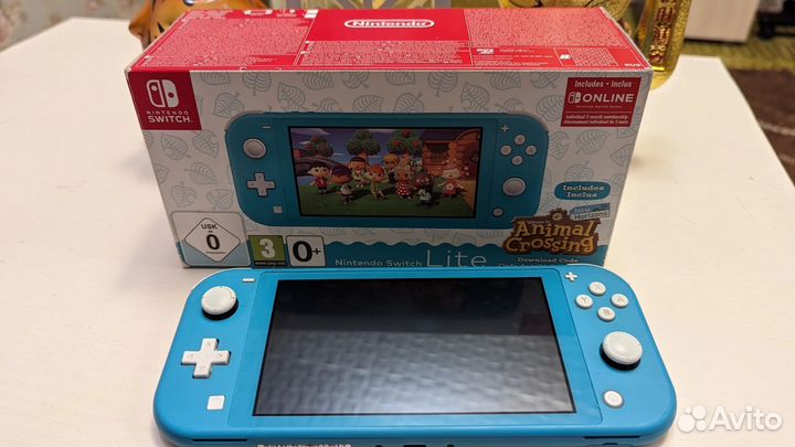 Nintendo switch lite с картой памяти