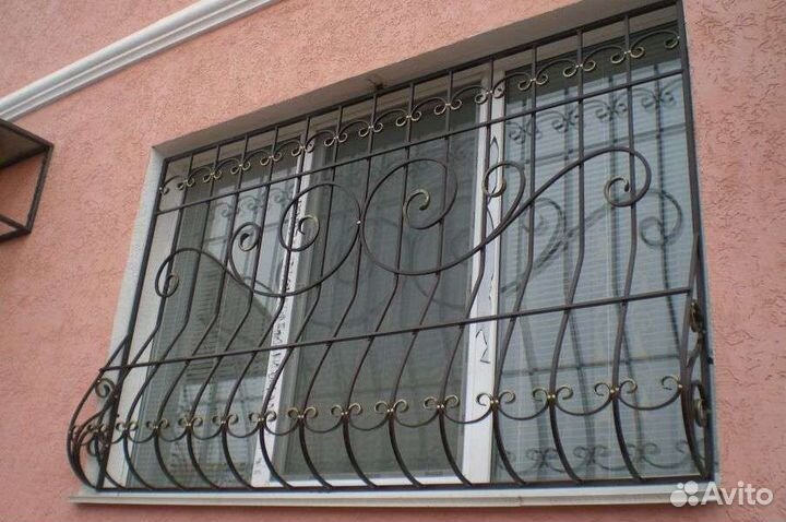 Решетки на Окна, Балконы(сварные)