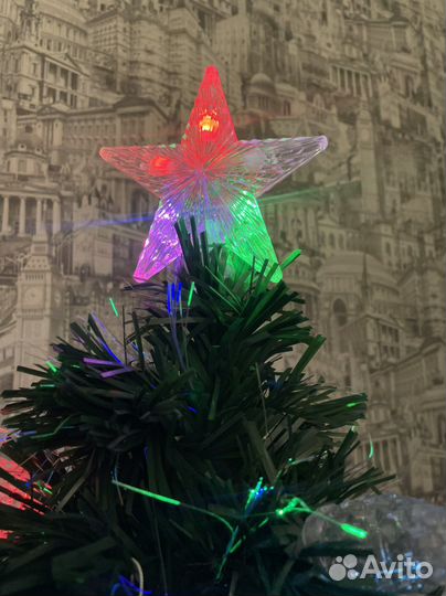 Новогодняя Елка 180 см светящаяся