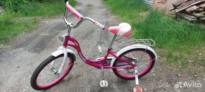 Велосипед детский 18 дюймов для девочки