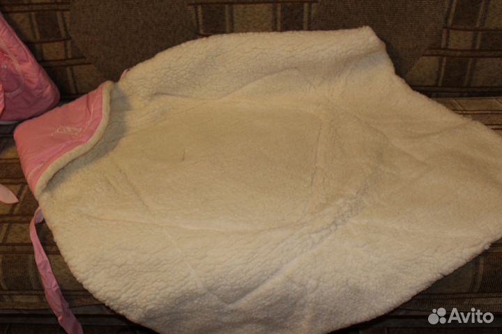 Конверт - одеяло на овчине