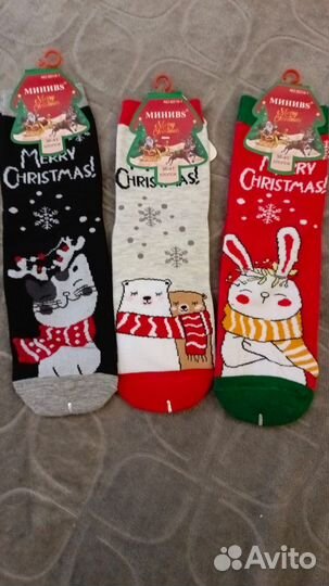 Новогодние носочки