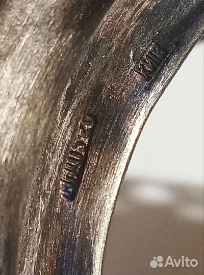 Подстаканник СССР мельхиор