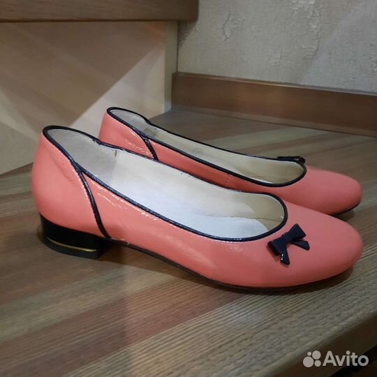Туфли девичьи натуральная кожа