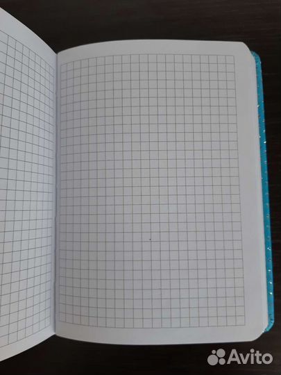 Блокнот в клетку мягкая обложка