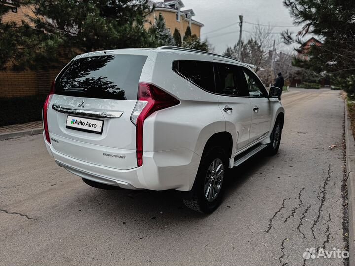 Mitsubishi Pajero Sport 2.4 AT, 2019, 207 300 км