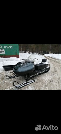 Самодельный снегоход