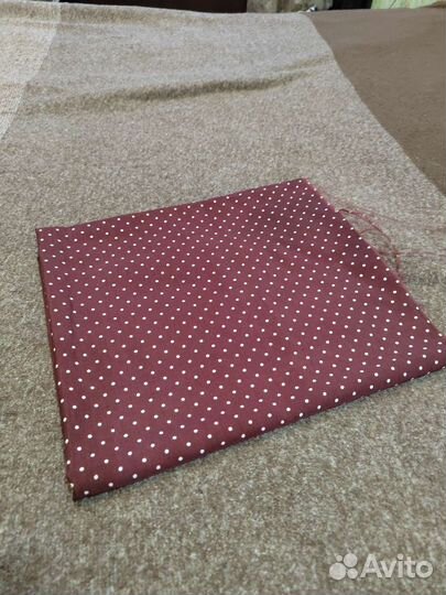 Ткань СССР коричневая