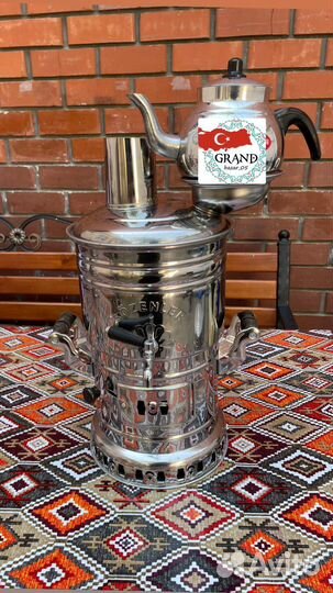 Самовар на дровах разборный