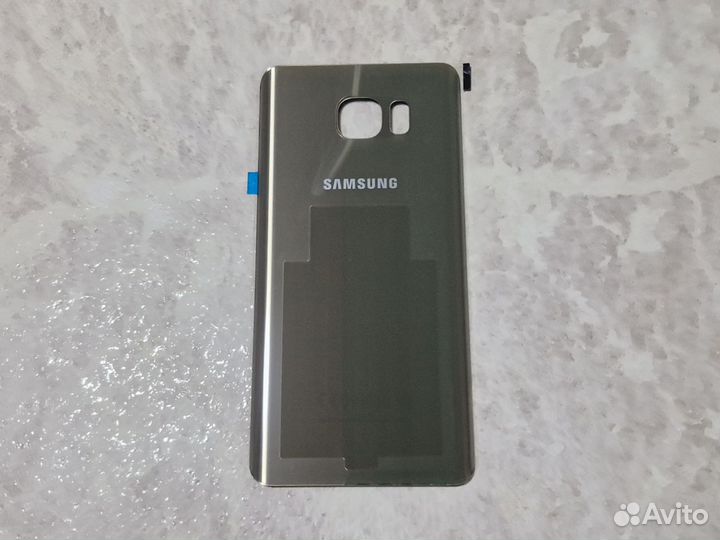 Задняя крышка Samsung Note 5 новая оригинал