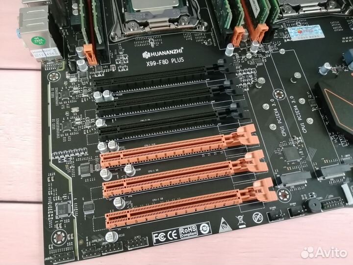 Комплект X99-F8D plus Dual + Xeon E5-2690v3 + 64gb