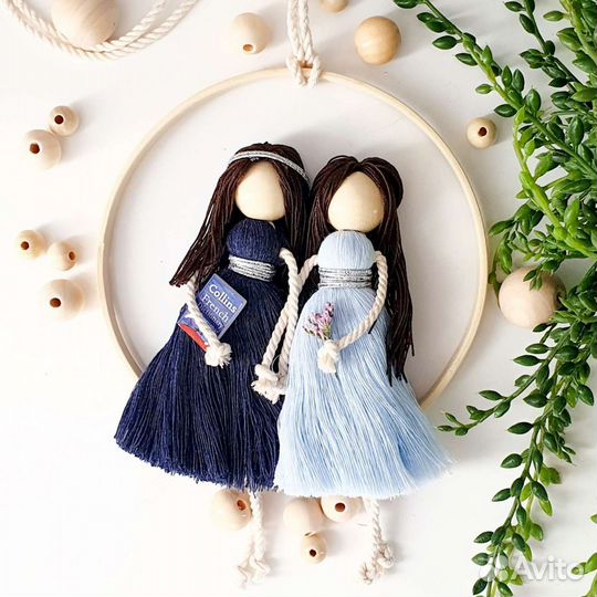 Декоративные куклы в подарок сестре или подруге