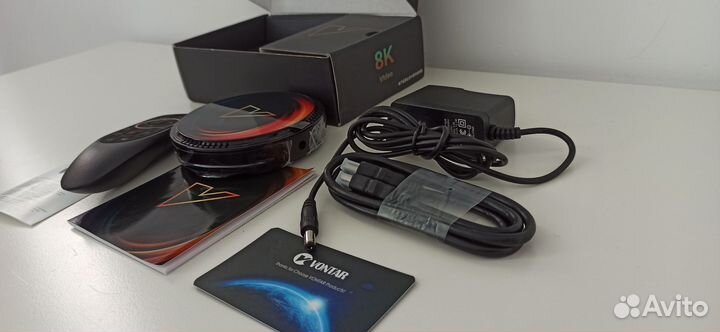 Тв смарт приставка, андроид, smart tv, 4/32GB