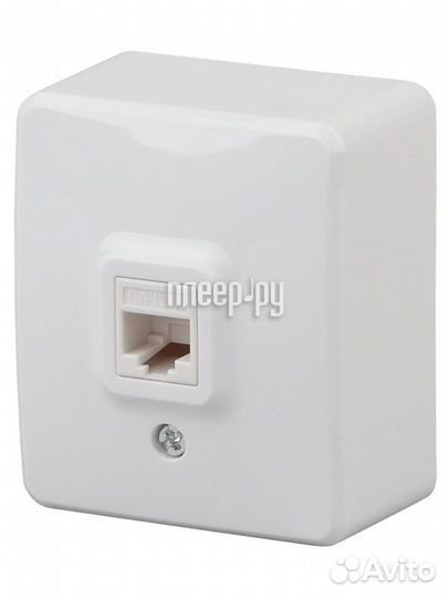 Эра Эксперт RJ45 IP20 оу 11-3203-01 White Б0020730