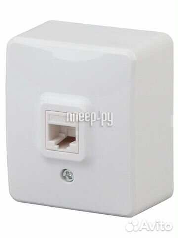 Эра Эксперт RJ45 IP20 оу 11-3203-01 White Б0020730