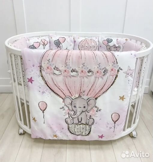 Бортики в кроватку