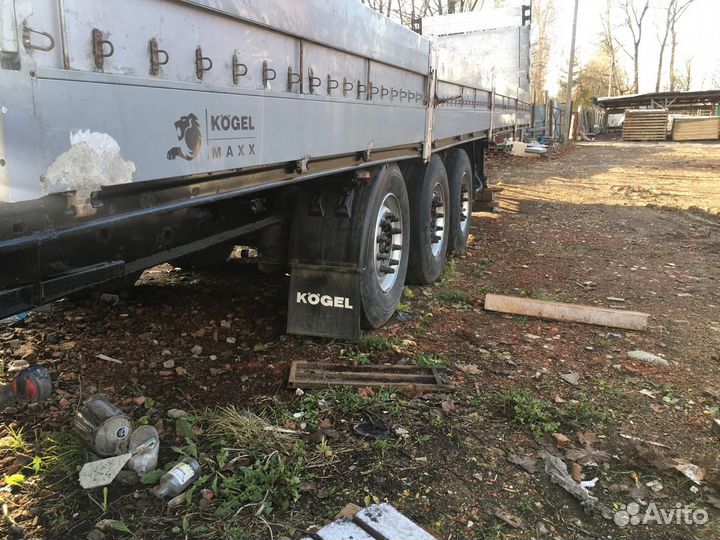 Полуприцеп бортовой Kogel SN24, 2009