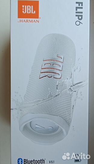 JBL flip 6 новая, на гарантии
