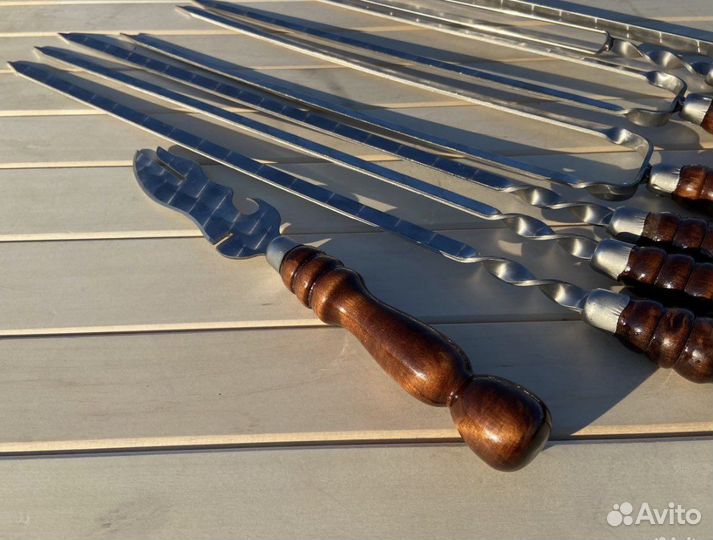 Шампурa из нержaвеющей стали