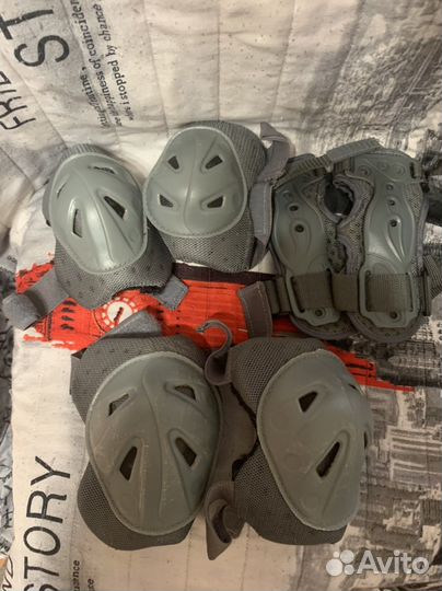 Детские ролики и защита 32 35