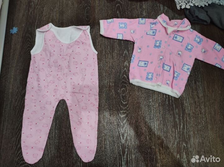 Пакет одежды для девочки 62-74