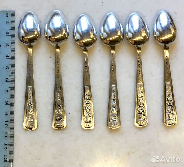 Кофейные ложки серебро 900 Вьетнам