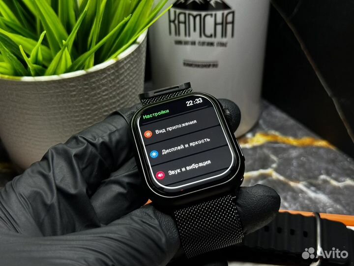 Новые смарт часы Apple watch 9 с двумя ремешками